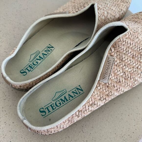 Stegmann Women's Maria Woven Cork Tan Mule - Picture 6 of 13